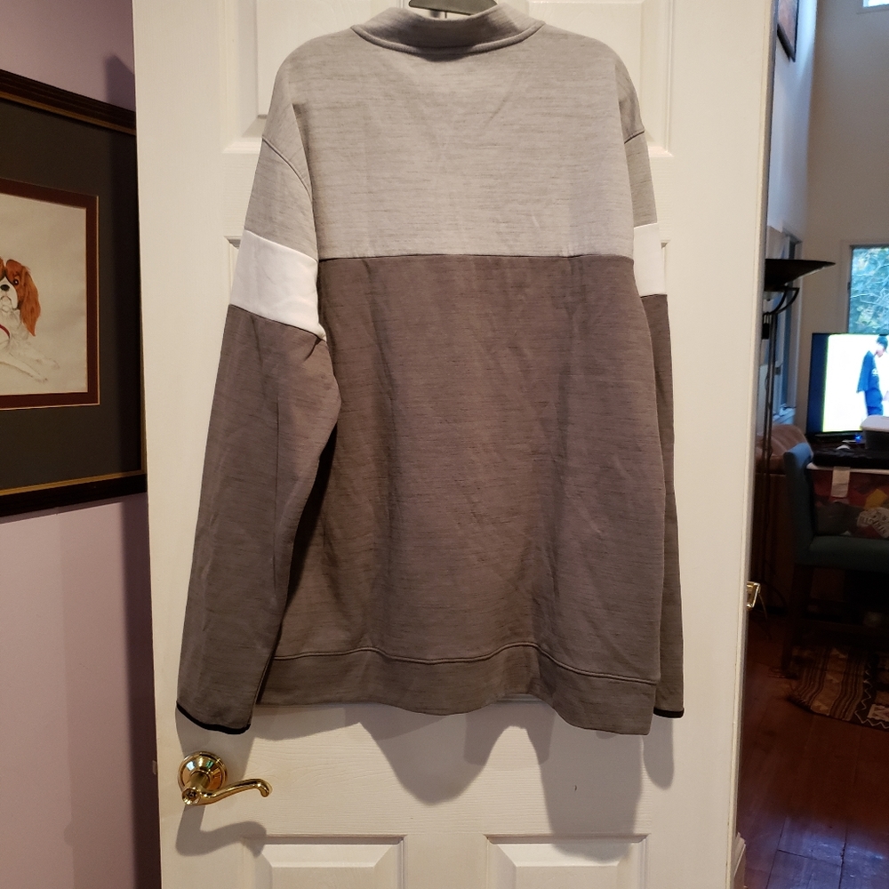 Old Navy Active Go Dry zip up  Jacket  size XXL Dark n light Gray - Picture 2 of 6